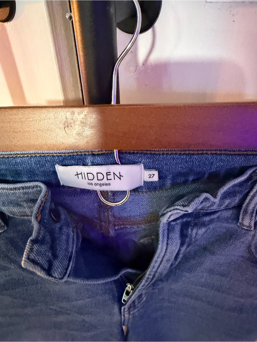 Hidden Los Angeles High-Rise Women's Jeans in Medium Blue